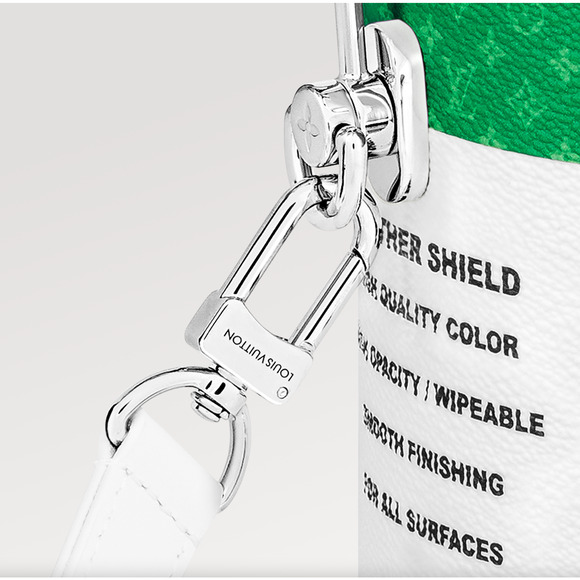 Louis Vuitton Green LV Paint Can Monogram Top Handle Shoulder Crossbody Bag - Picture 5 of 14